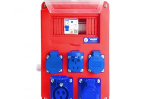 Hộp nguồn công nghiệp 5 ổ cắm 1 pha