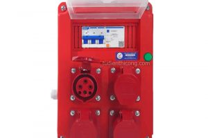 Hộp ổ cắm công nghiệp 3 pha ngoài trời xách tay tiện dụng