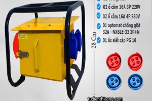hộp nguồn tủ sắt 1 pha - 3pha