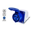 ổ cắm công nghiệp cố định 16A 1 pha 3 chân ip 44