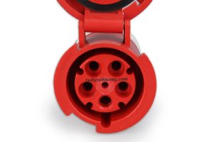 Ổ cắm điện 3 pha ip 67 5 chấu công nghiệp