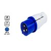 Phích cắm công nghiệp 1 pha 32A 3 chấu 220V